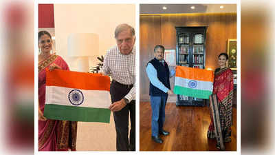 रतन टाटा और आनंद महिद्रा के साथ यह महिला कौन है? अश्‍व‍िनी वैष्‍णव ने भी इनकी फोटो की है शेयर
