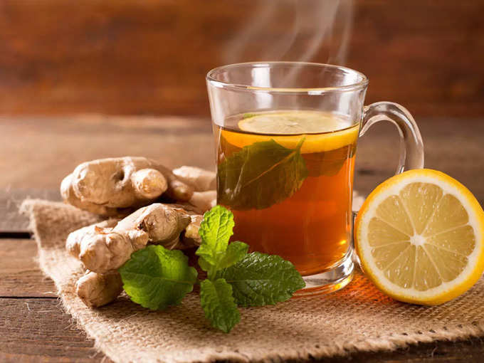 mint ginger tea