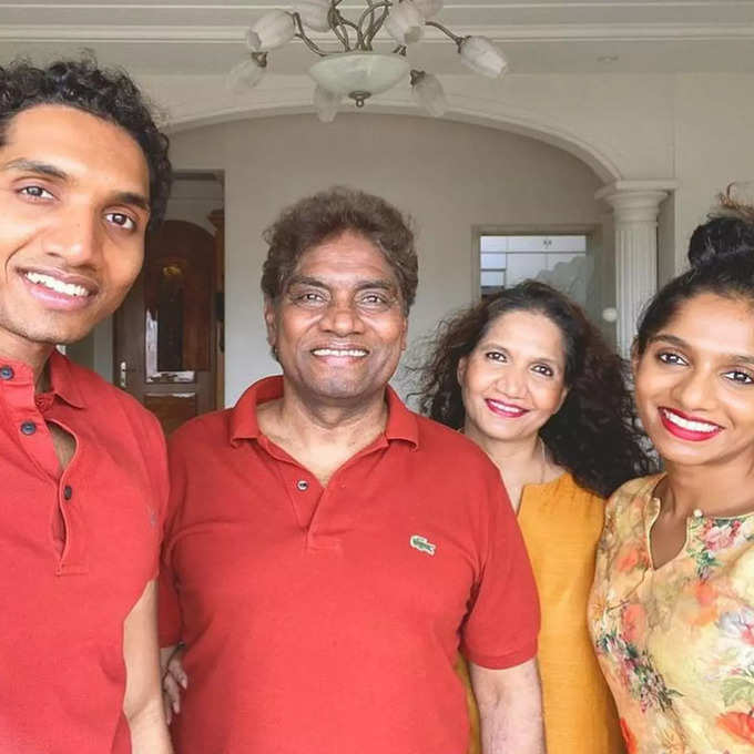 johnny lever son daughter wife