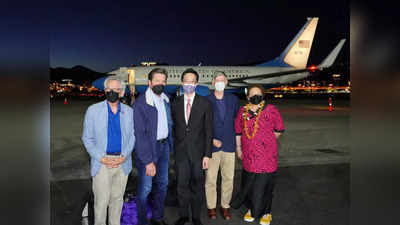 US Lawmakers in Taiwan: नैन्सी पेलोसी के बाद चीन को चिढ़ाने ताइवान पहुंचे 5 अमेरिकी सांसद, क्या होकर ही रहेगा युद्ध?