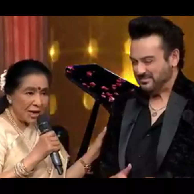 adnan sami asha bhosle