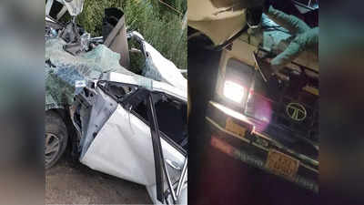 Delhi-Jaipur Accident News: दिल्ली-जयपुर हाइवे पर इनोवा पर ट्रक पलटा, नोएडा में काम करने वाले 4 युवाओं की मौत
