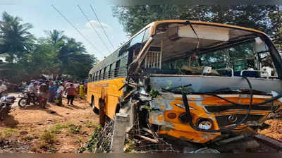 ஓவர் ஸ்பீடில் வந்த தனியார் கல்லூரி பேருந்து; 5ஆம் வகுப்பு மாணவன் துடிதுடித்து இறப்பு.. ராசிபுரத்தில் பரபரப்பு!