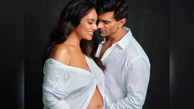 Bipasha Basu baby bump: बिपाशा बसु ने करवाया बेबी बंप फोटोशूट, गर्भ में बच्चे को चूमते दिख रहे करण सिंह ग्रोवर