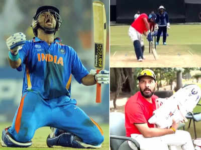 Yuvraj Singh: मैदान पर लौटे 6 गेंदों में 6 छक्के उड़ाने वाले युवराज सिंह, विध्वंसक बैटिंग देखकर शिखर धवन भी हैरान