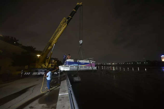 Water Released in Sabarmati Riverfront