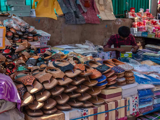 दिल्ली में मीना बाजार का लेआउट - Layout of Meena Bazaar in Delhi
