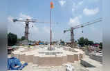Ram Mandir: राम मंदिर जल्द दिखेगा धरातल पर, तेजी से हो रहा है निर्माण कार्य