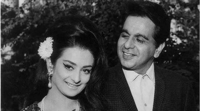 Dilip Kumar and Saira Banu