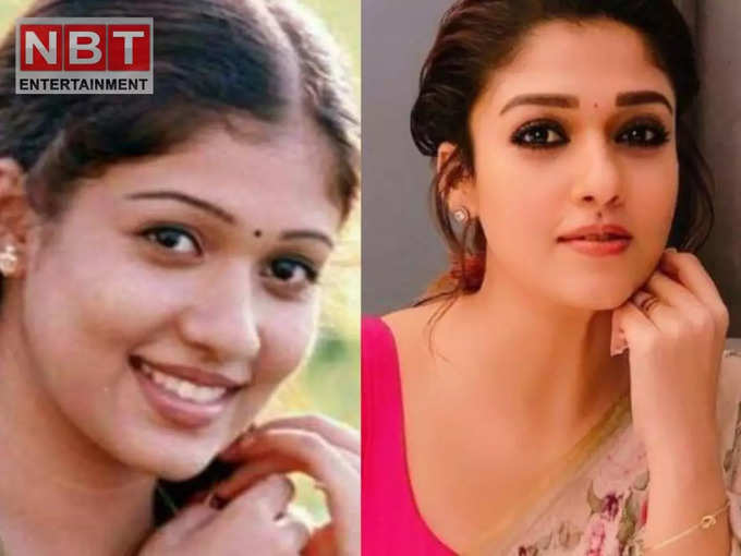 nayanthara then and now