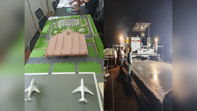 Ayodhya Airport: दिन-रात एक कर हो रहा है काम, बनने के बाद यूं दिखेगा भव्य श्रीराम एयरपोर्ट
