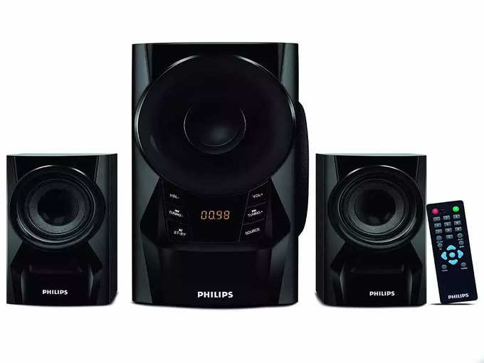 Philips Audio IN-MMS6080B/94 2.1 Channel 60W Multimedia Bluetooth Speakers 5