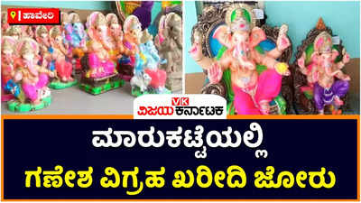 Ganesh Chaturthi: ಮಾರುಕಟ್ಟೆಯಲ್ಲಿ ವಿವಿಧ ಬಗೆಯ ಗಣೇಶನ ಮೂರ್ತಿ: ಈ ಬಾರಿ ಅದ್ಧೂರಿ ಗಣೇಶೋತ್ಸವಕ್ಕೆ ಜನ ಸಜ್ಜು
