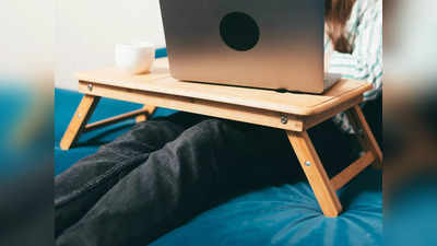 अभ्यासासाठी तसेच लॅपटॉपवर काम करण्यासाठी बेस्ट आहेत हे laptop table for bed, किफायतशीर किंमतीमध्ये उपलब्ध