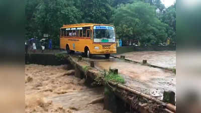 കരുവാരകുണ്ടിൽ പൊടുന്നനെ മലവെള്ളപ്പാച്ചിൽ; കുടുംബങ്ങളെ മാറ്റി പാർപ്പിച്ചു