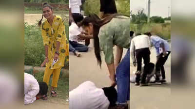 वोट के लिए लड़कियों के पकड़े पैर... कहीं दंडवत प्रणाम, राजस्थान छात्र संघ चुनाव में अजब नजारा
