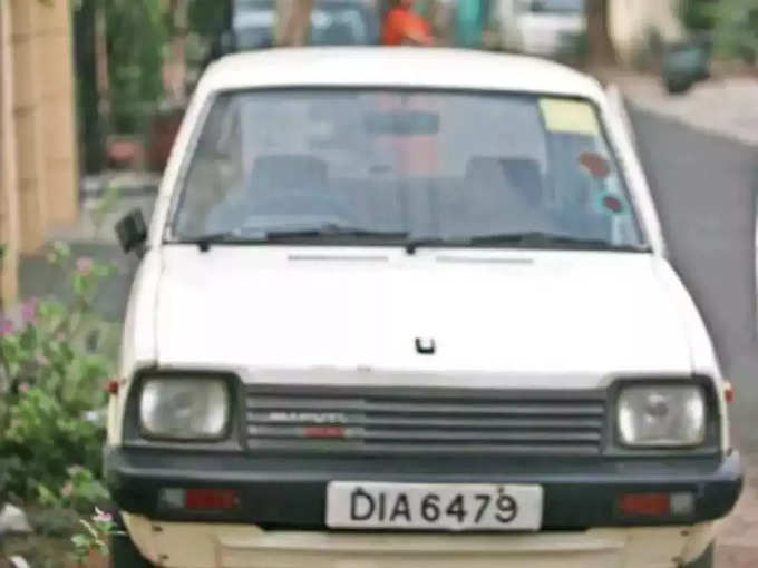 Maruti First Car Restored By Company 1