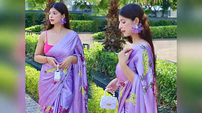 बॉलिवुड सिलेब्रिटीज को भी पसंद आ रही हैं Floral Saree, मिलेगा ऐसा लुक कि हर कोई मुड़कर करेगा तारीफ