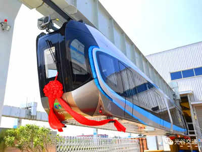 चीन ने बनाई हवा में तैरने वाली ट्रेन, चलती है तो नहीं आती कोई आवाज, जानें खासियत