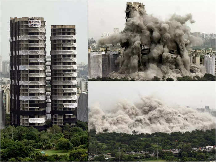Noida Twin Tower Demolished: आगे भी अवैध इमारतों को ट्विन टावर की तरह  गिराया जाएगा, यूपी सरकार की चेतावनी