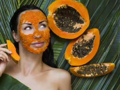 papaya for skin : பப்பாளியை இப்படி யூஸ் பண்ணினா சீக்கிரம் கலராகிடலாமாம்...