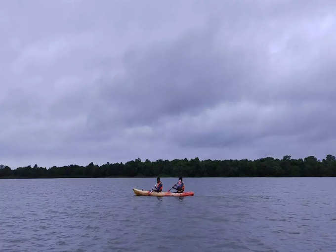 kayaking