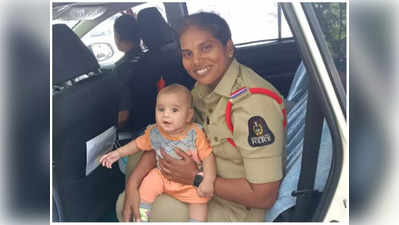 Hyderabad Police: అమ్మ పరీక్ష హాల్లో.. పిల్లాడు పోలీస్ ఒడిలో..!