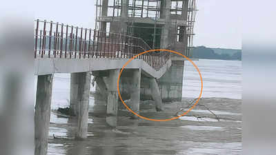 UP: नमामि गंगे परियोजना को तगड़ा झटका, यमुना नदी की बाढ़ से हमीरपुर में इंटेकवेल के कई पिलर क्षतिग्रस्त