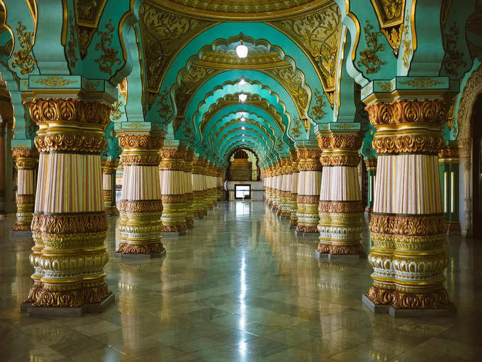 अंबा विलास पैलेस या मैसूर पैलेस, मैसूर - Amba Vilas Palace or the Mysore Palace, Mysuru