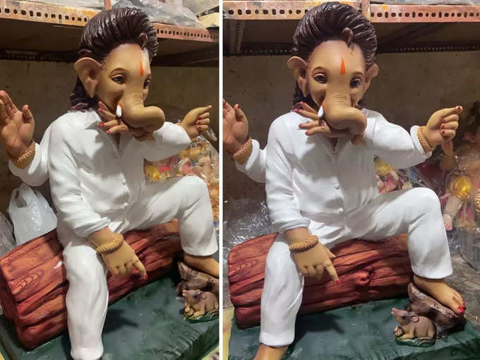 allu arjun ganpati idols