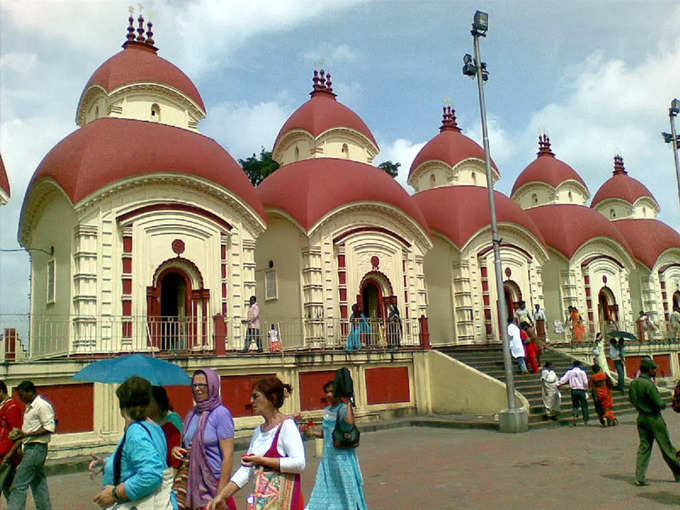 दक्षिणेश्वर काली मंदिर, पश्चिम बंगाल - Dakshineshwar Kali Temple, West Bengal