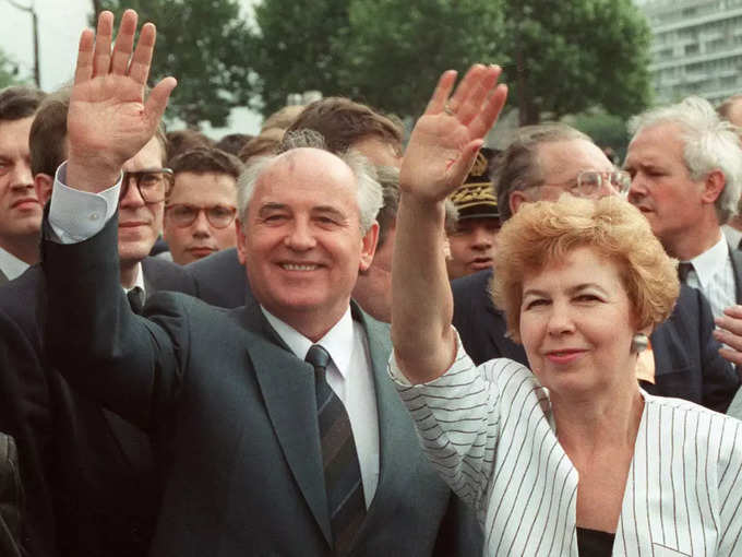 michele gorbachev and wife risa