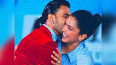 Ranveer kisses Deepika: फिल्मफेयर के मंच पर दापिका पादुकोण को यूं खींच लाए रणवीर सिंह, सबके सामने कर डाला किस
