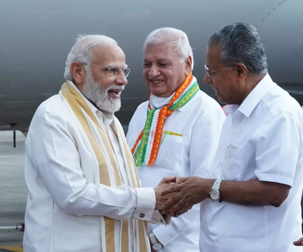 modi vijayan meet