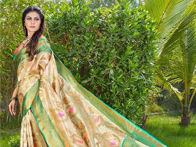 Womens Latest Design Saree: భారీ త‌గ్గింపుతో మీ ముందుకు