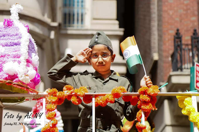 India Independence day parade in New york