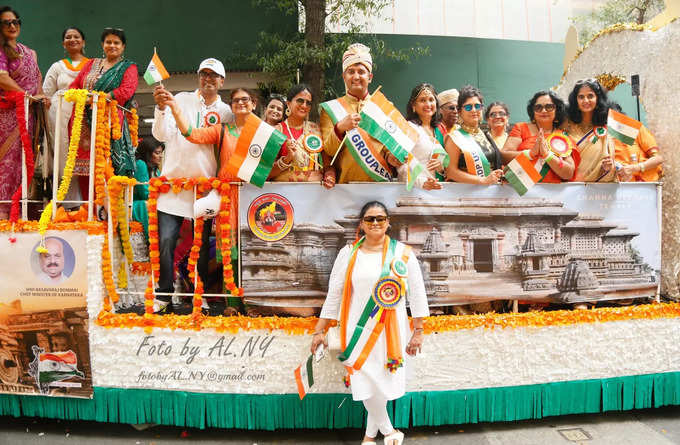 India Independence day parade in New york