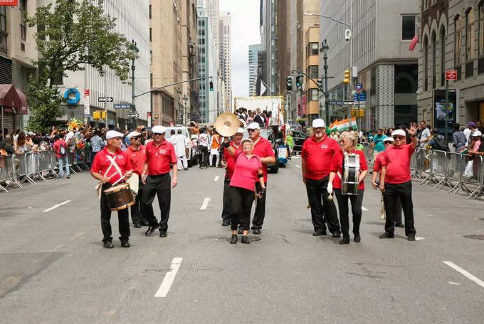 India Independence day parade in New york