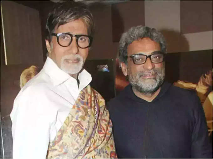 R Balki and Amitabh Bachchan