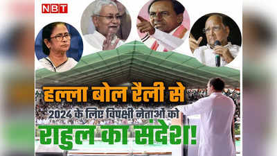 कांग्रेस ही देश बचा सकती है...राहुल गांधी ने नीतीश, ममता समेत विपक्ष के दूसरे नेताओं को दे दिया संदेश