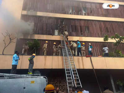 Lucknow Hotel Fire:  লখনউয়ের হোটেলে বিধ্বংসী আগুন,  মৃত ২