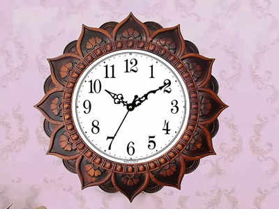 Home Decor Shopping : मॉडर्न डिजाइन वाली हैं ये Wall Clock, घर आए मेहमान भी करेंगे तारीफ