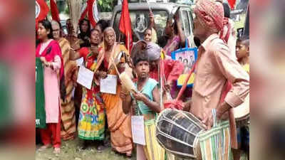 Nadia News: বন দফতরের বিরুদ্ধে জমি অধিগ্রহণের অভিযোগ, রুখে দিল আদিবাসীরা
