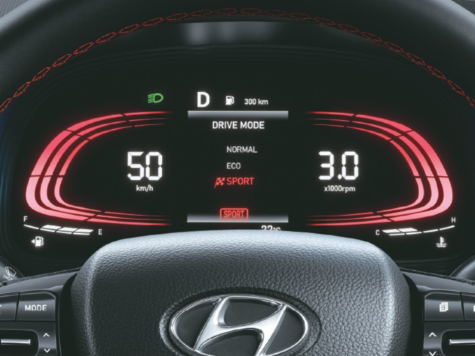 Hyundai Venue N Line Speedometer