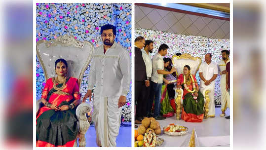 Dhruva Sarja: ಧ್ರುವ ಸರ್ಜಾ ಪತ್ನಿ ಪ್ರೇರಣಾ ಶಂಕರ್ ಸೀಮಂತದ ಫೋ...                                         