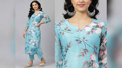 Designer Kurta : प्रिंट से लेकर डिजाइन तक में इन Kurti Set का छाया है ट्रेंड, Amazon पर हैं बेस्ट सेलर