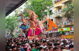 Mumbaicha Raja Visarjan: पाहा गणेश गल्लीतील मुंबईच्या राजाचा निरोप सोहळा