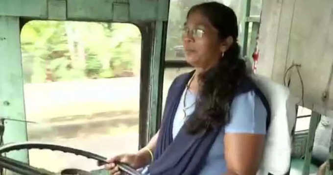 Woman Bus Driver