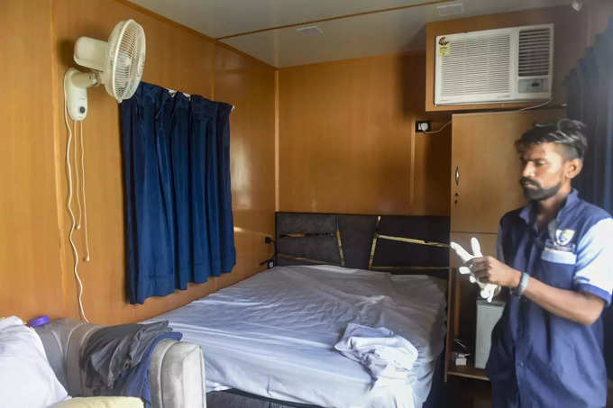 rooms built inside a container