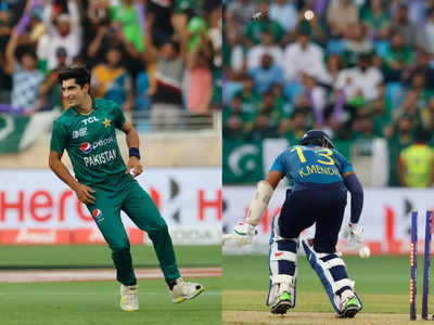 Naseem Shah: नसीम शाह के इनस्विंग पर चारो खाने चित हुए कुशल मेंडिस, क्रिकेट में बार-बार देखने को नहीं मिलती है ऐसी गेंद